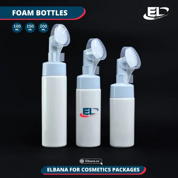 Foam Pump Bottles With Brush