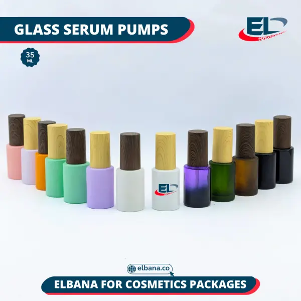 Glass Serum Pumps - 35ML