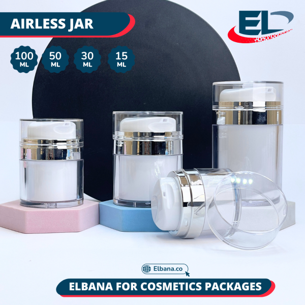 Airless Jars Acrylic
