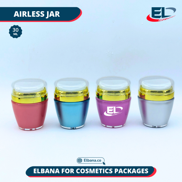 Airless Jars Acrylic - 30G