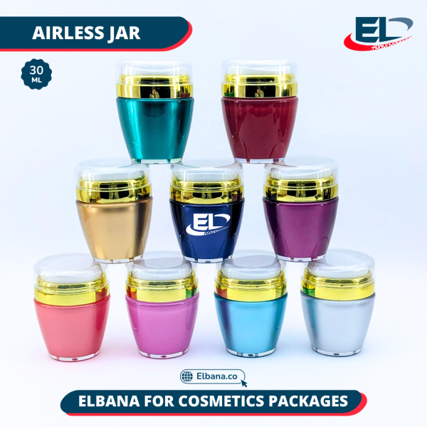 Airless Jars Acrylic - 30G