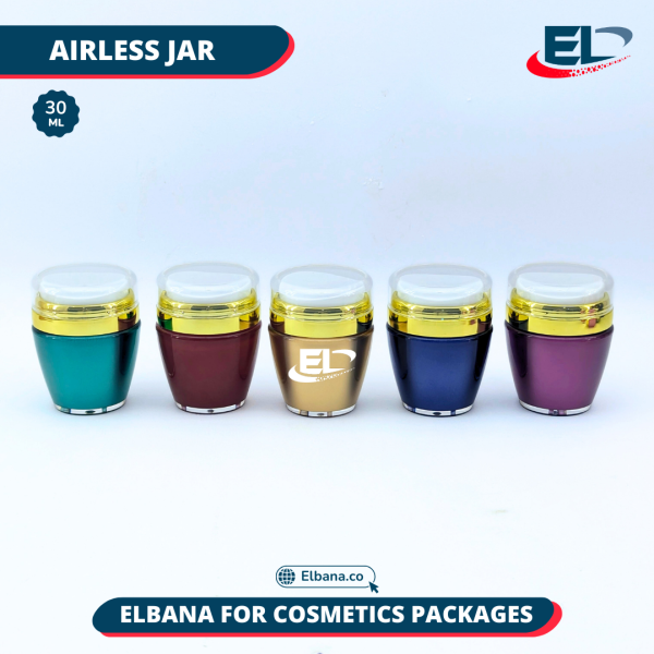 Airless Jars Acrylic - 30G