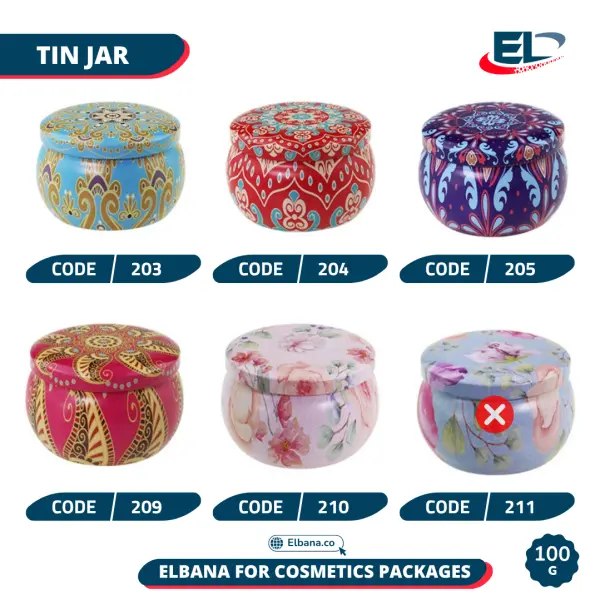 Aluminum Jars Packaging - 100G