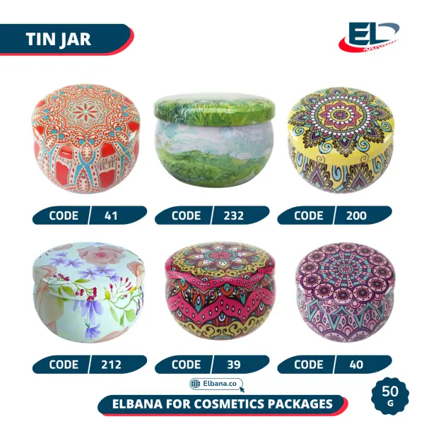 Aluminum Jars Packaging - 50G