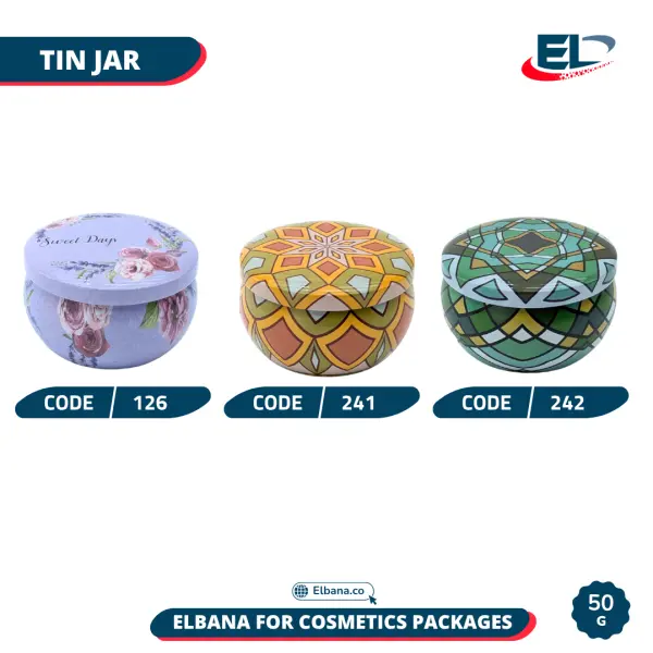 Aluminum Jars Packaging - 50G