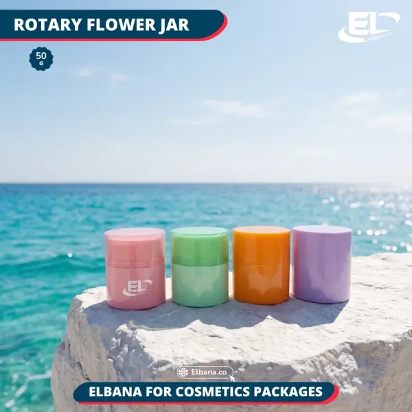 Rotary Flower Jar Packaging (50g)