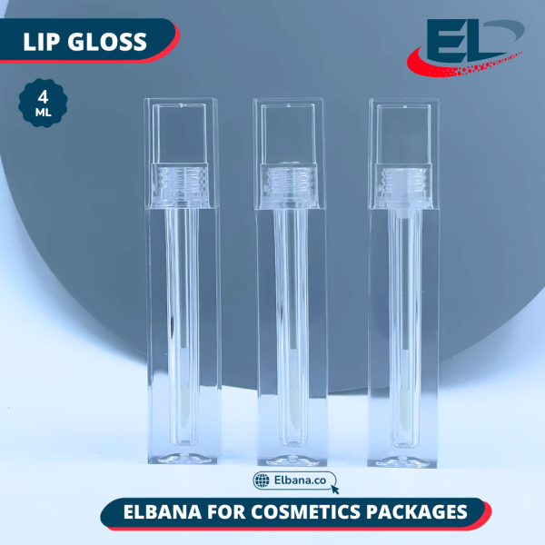 Transparent Lip Gloss Packaging - 4ML
