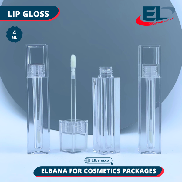 Transparent Lip Gloss Packaging - 4ML