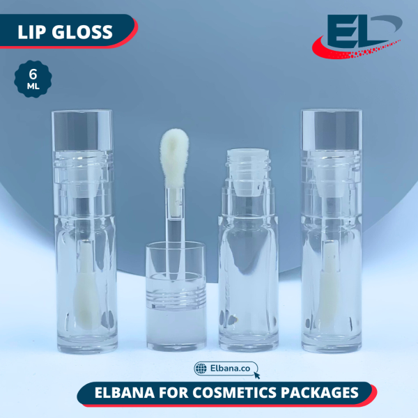 Transparent Lip Gloss Packaging - 6ML