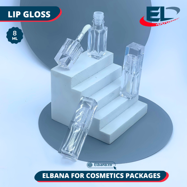 Transparent Lip Gloss Packaging - 8ML