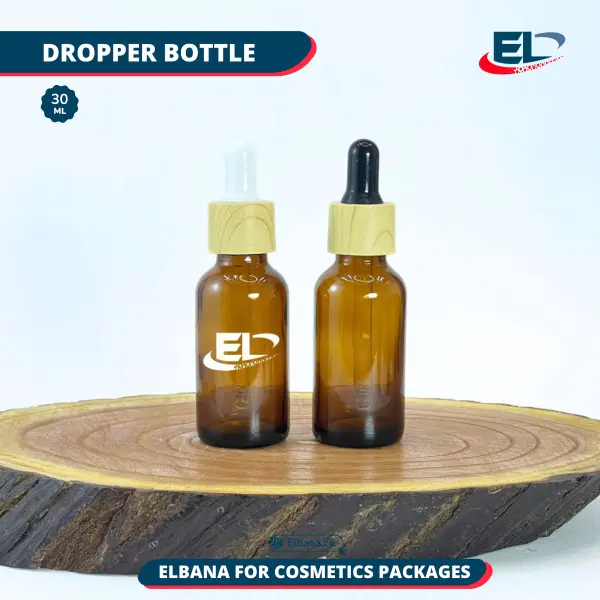 Boston Bottles (Neck 20) Packaging - Amber Bottle 30ML