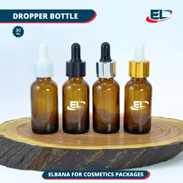 Boston Bottles (Neck 20) Packaging - Amber Bottles 30ML
