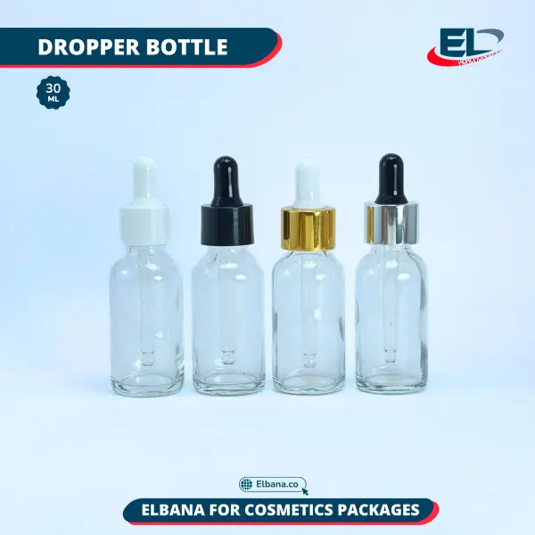 Boston Bottles (Neck 20) Packaging - Clear 30ML