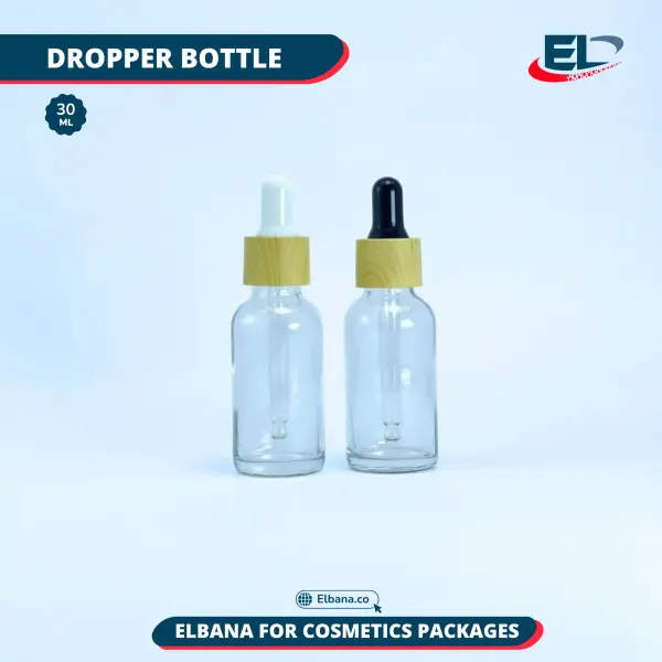 Boston Bottles (Neck 20) Packaging- Clear Bottle 30ML