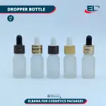 Dropper Bottles (Neck 18) Packaging - White Bottle 10ML