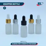 Dropper Bottles (Neck 18) Packaging - White Bottle 10ML