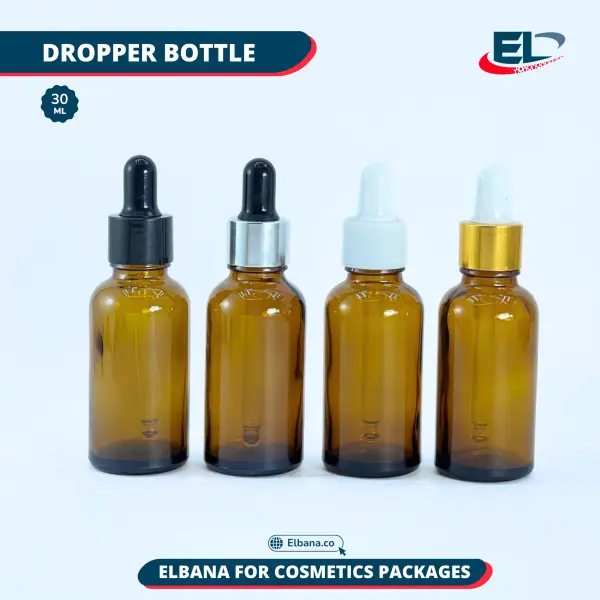 Dropper Bottles (Neck 18) Packaging - 30ML