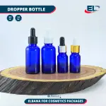 Dropper Bottles (Neck 18) Packaging - Blue Bottle 50ML