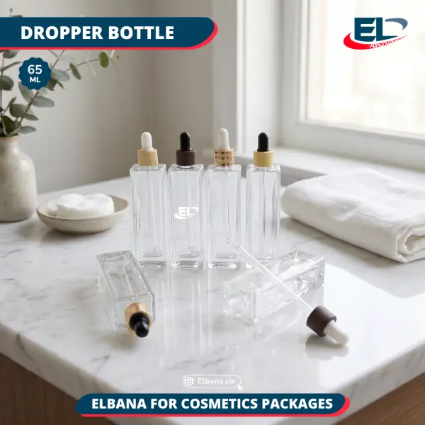 Dry Oil Bottles Packaging - 65ML