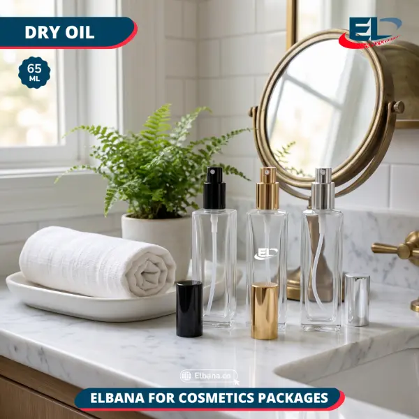 Dry Oil Bottles Packaging - 65ML