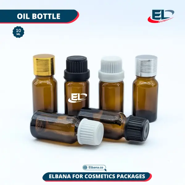 Oil Bottles Packaging - Amber Bottle 10ML